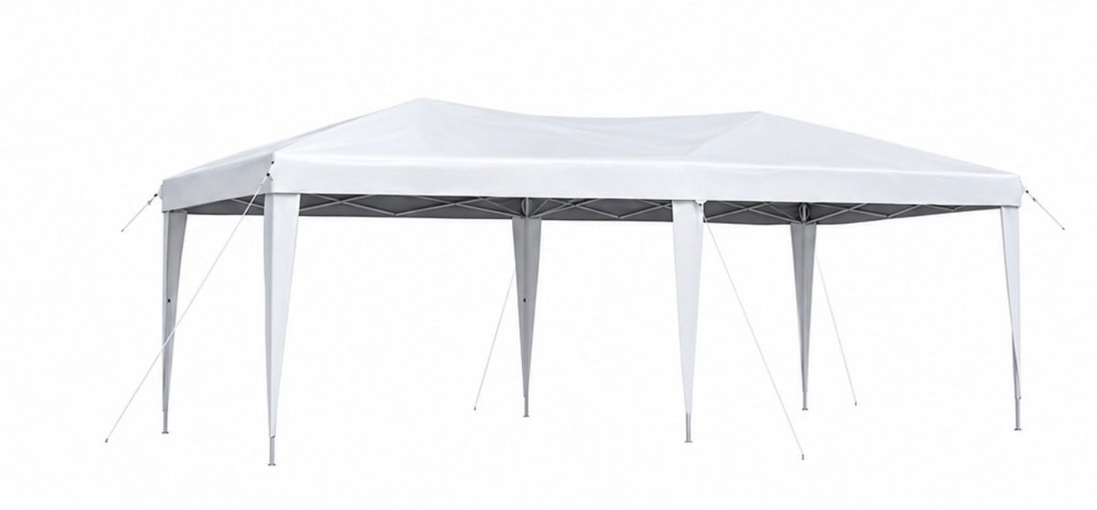 10×20 White Pop-Up Tent Rental