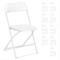 Plastic White Folding Chair Rental