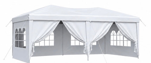 10×20 White Pop-Up Tent Rental